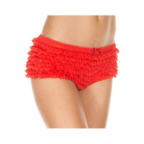 Rood Hipster Met Ruches-38503